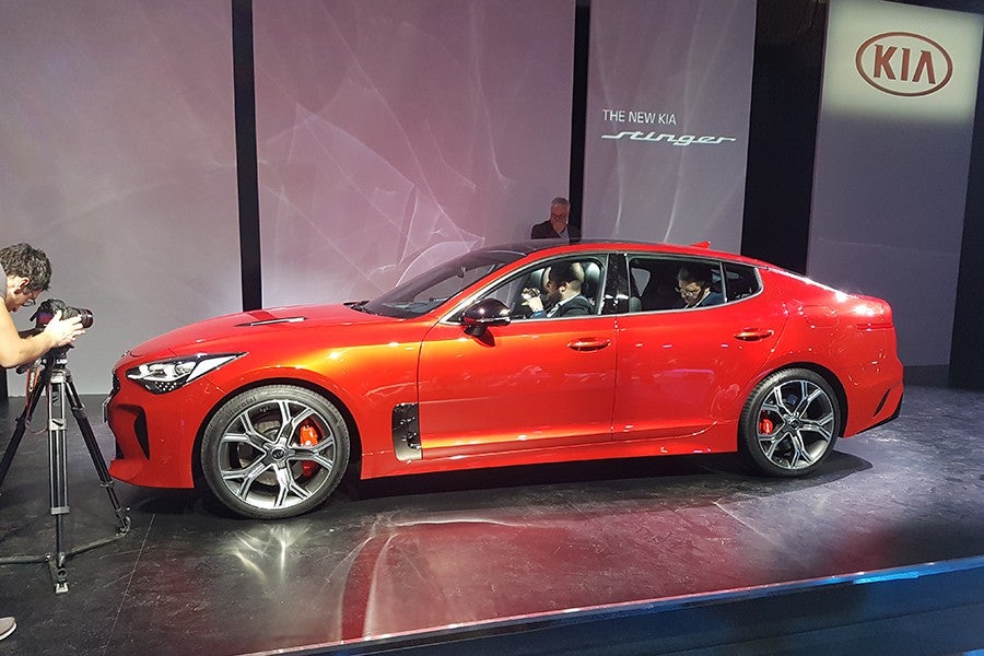 Presentación en Europa del Kia Stinger 2017 Presentación en Europa del Kia Stinger 2017