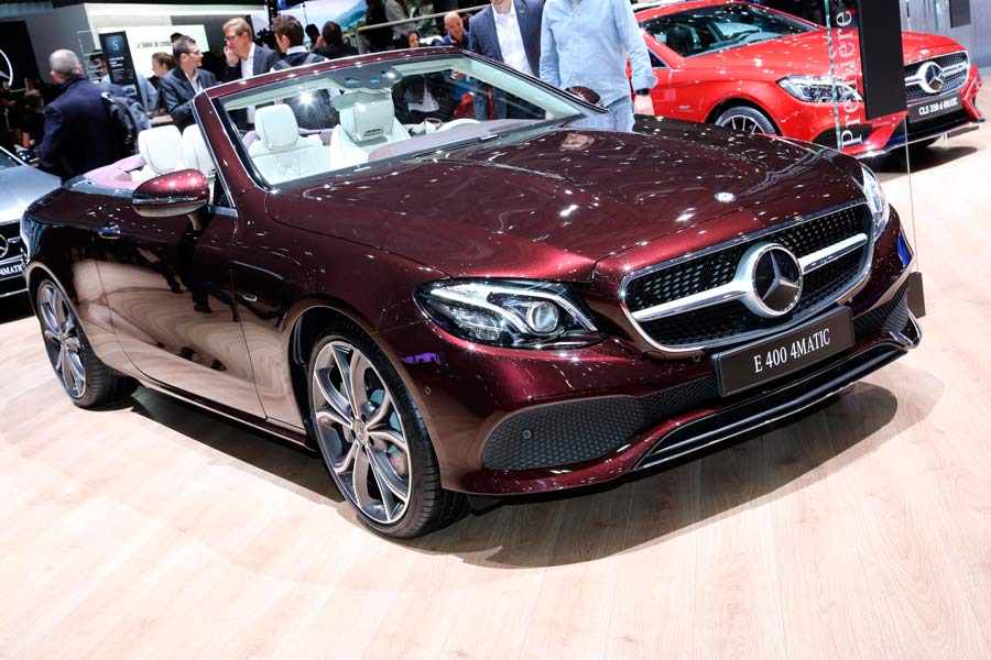 Nuevo Mercedes Clase E Cabrio en Ginebra 2017 Nuevo Mercedes Clase E Cabrio en Ginebra 2017