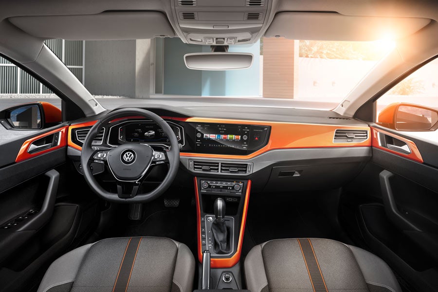 Interior del nuevo Volkswagen Polo R-Line 2017.