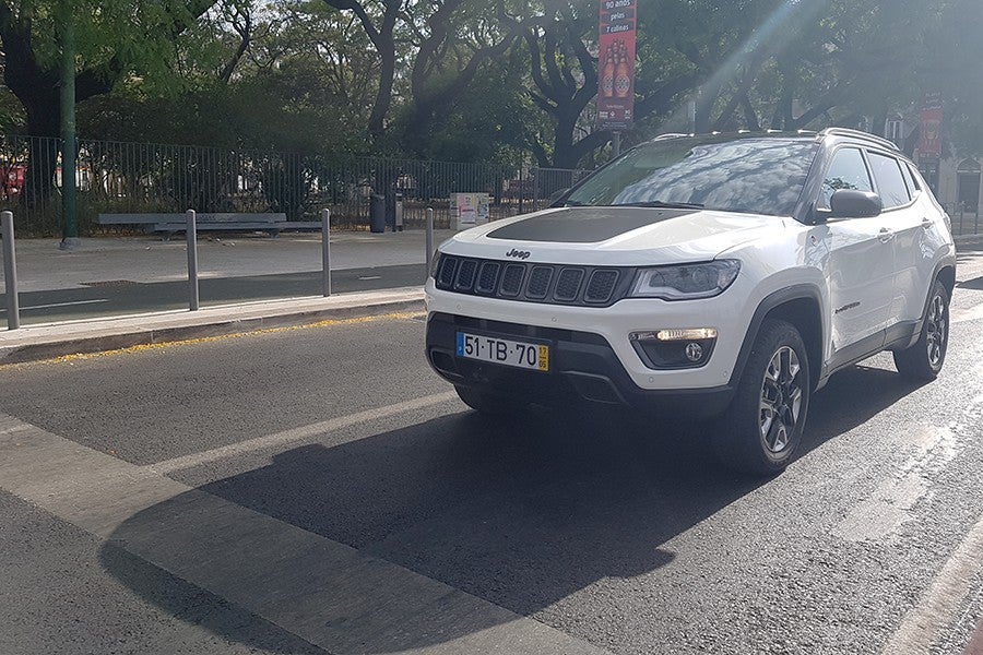 El Jeep Compass es fácil y agradable de conducir.
