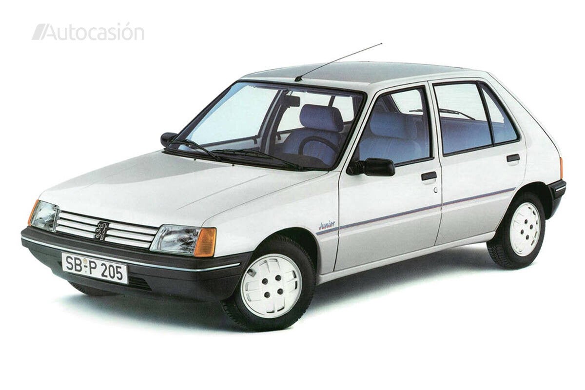 The Peugeot 205 had several special editions with very striking decorations.