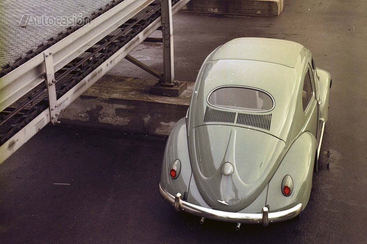 El modelo Oval fue el primer éxito en las exportaciones de VW.