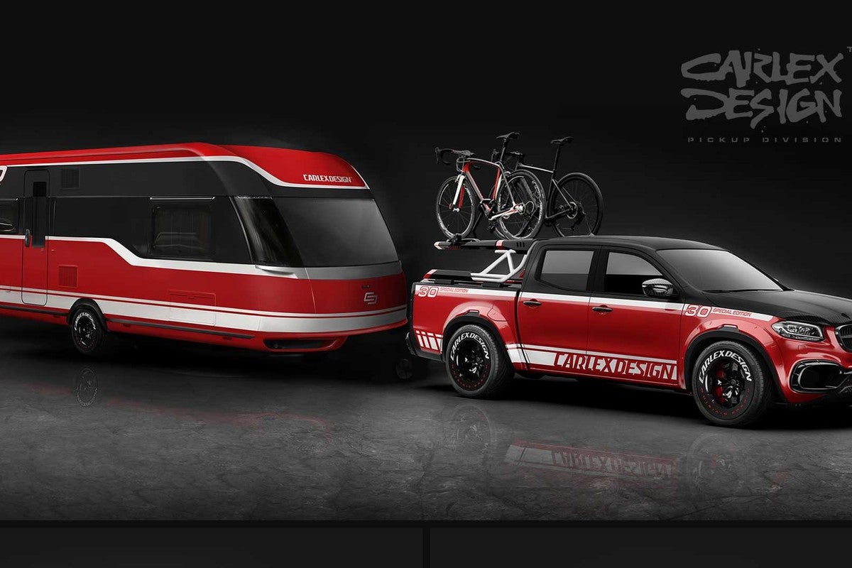 El Mercedes-Benz Clase X se somete a una preparación de Carlex Design