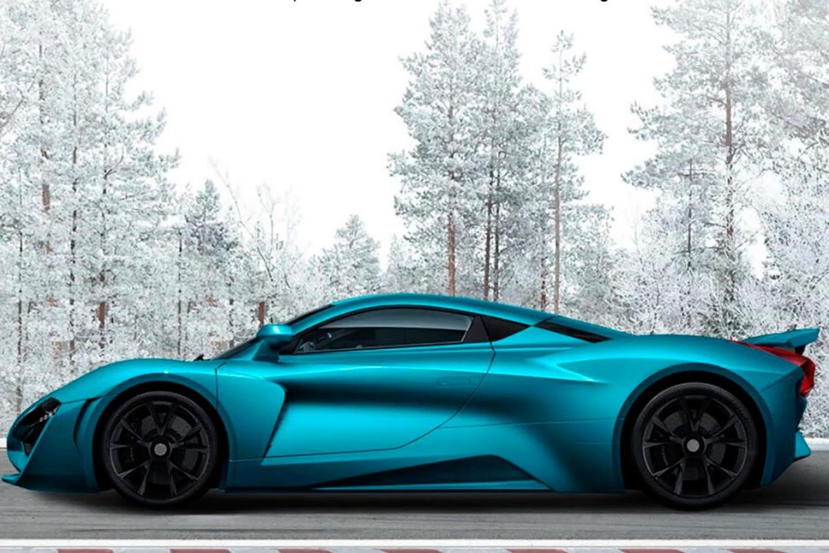 El Arcfox GT, promete hasta 400 km de autonomía.