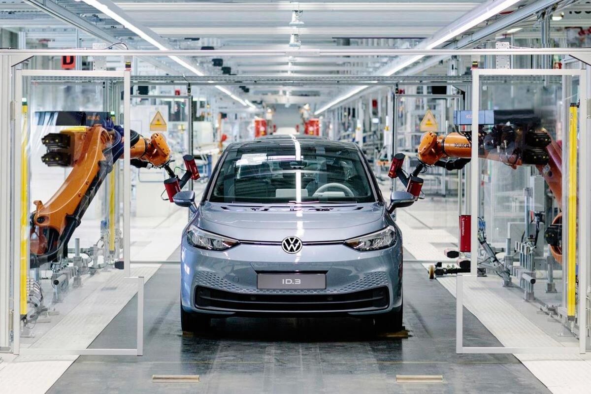 Un modelo eléctrico de VW en proceso de producción