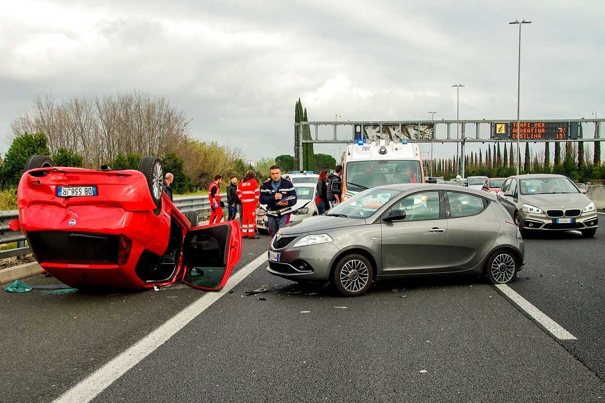 Un accidente de tráfico