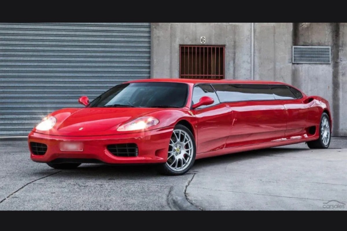 Ferrari 360 Modena limusina