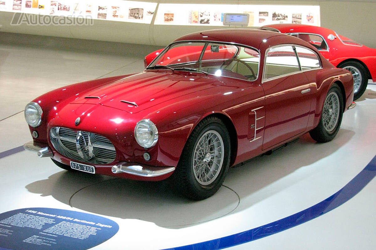 El Maserati A6 carrozado por Zagato es uno de los GT más bellos jamás fabricado.