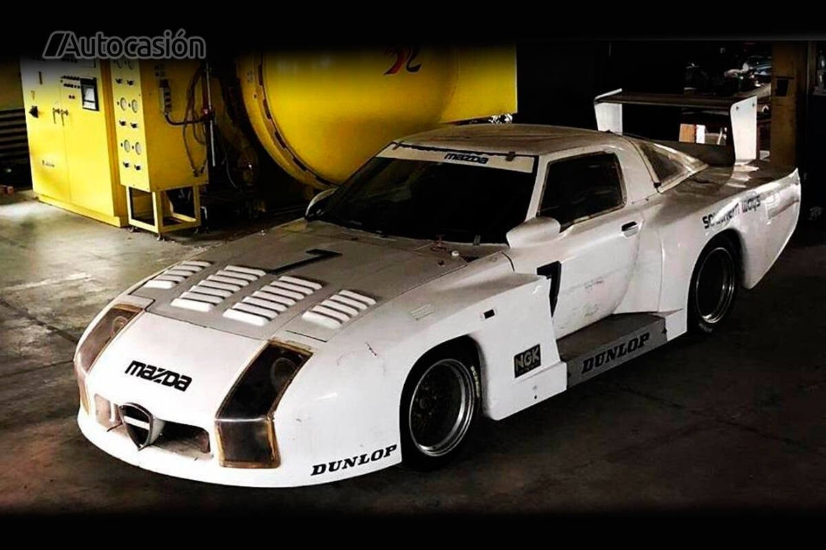 El RX-7 de Le Mans estuvo perdido muchos años.