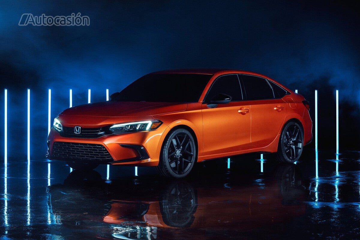 Honda Civic 2021: se deja ver como prototipo