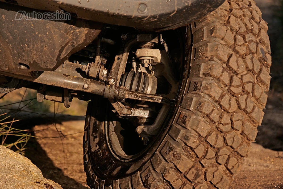 El Rubicon está pensado para ser un auténtico 4×4.