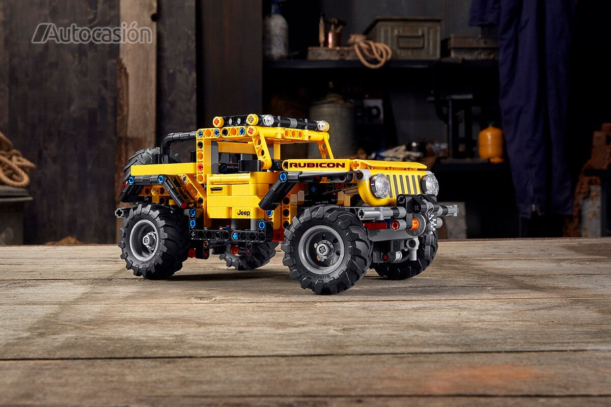Es la primera vez que Lego y Jeep unen sus fuerzas.