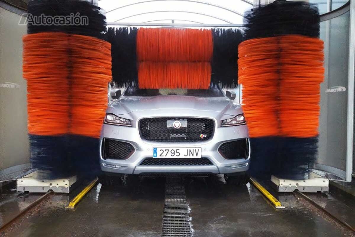 Un lavadero de coches