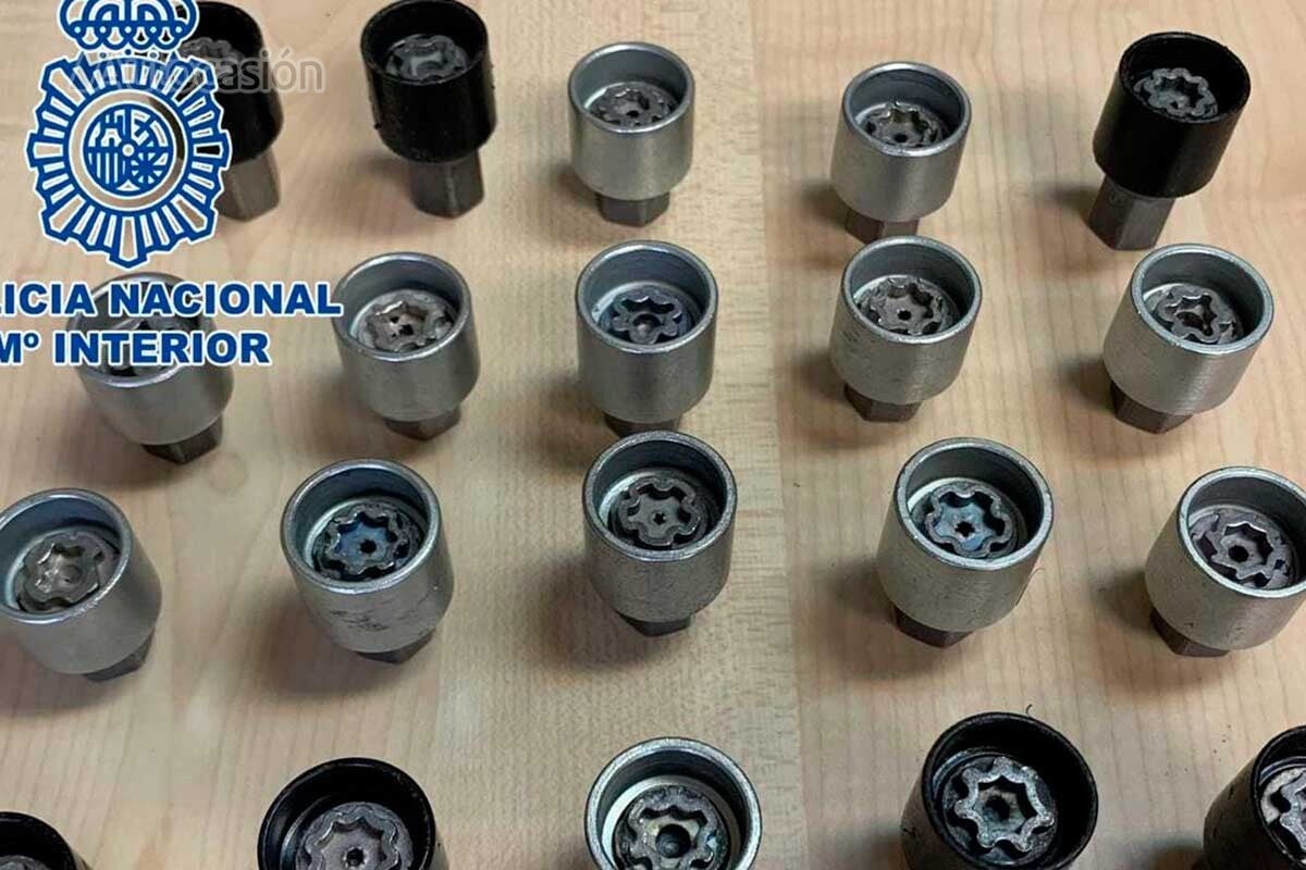 Adaptadores antirrobo.