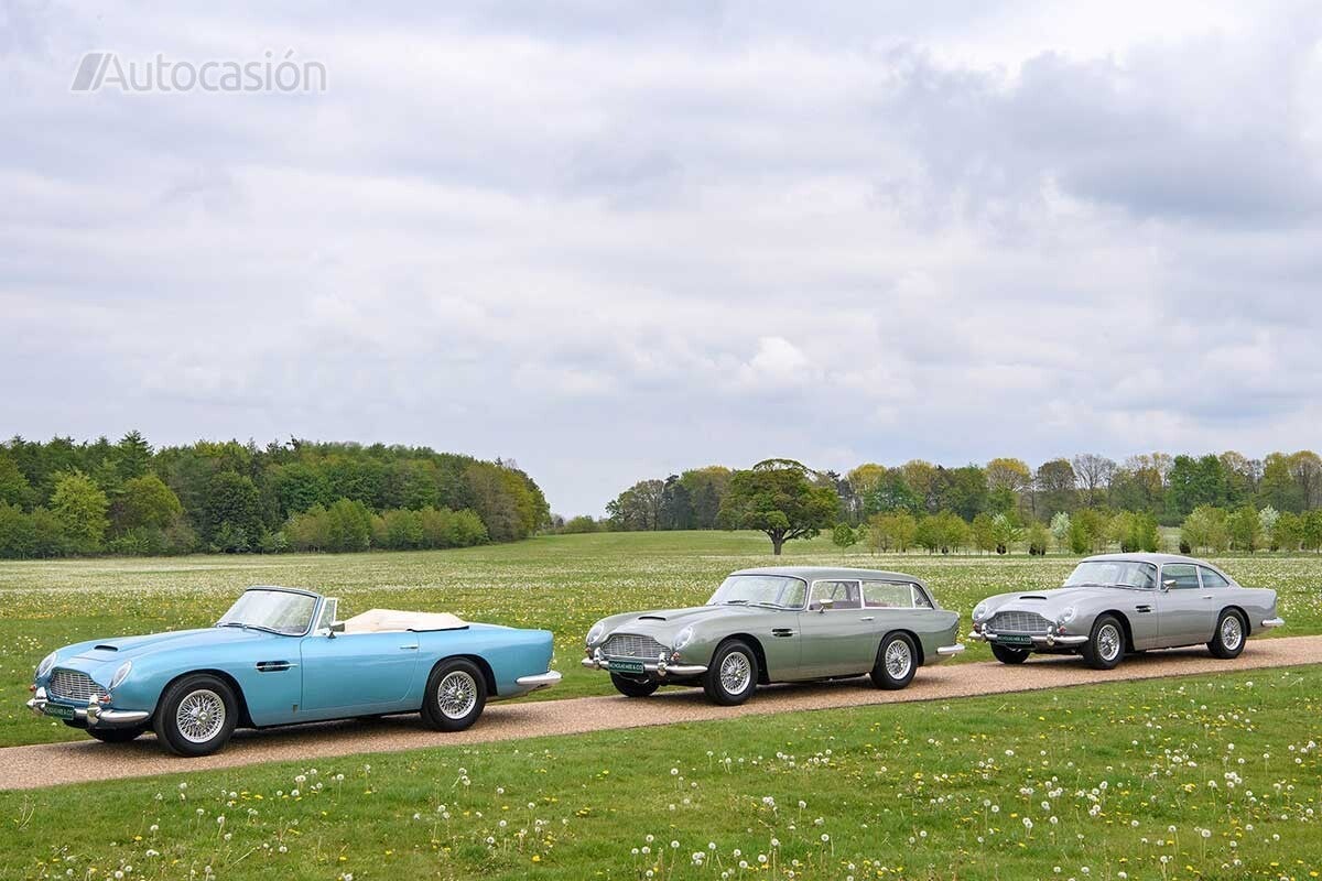 Las tres carrocerías del Aston Martin DB5