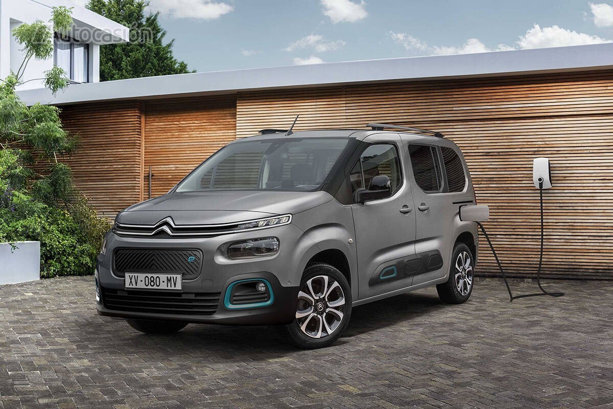 El Berlingo eléctrico cuenta con hasta 280 km de autonomía eléctrica.