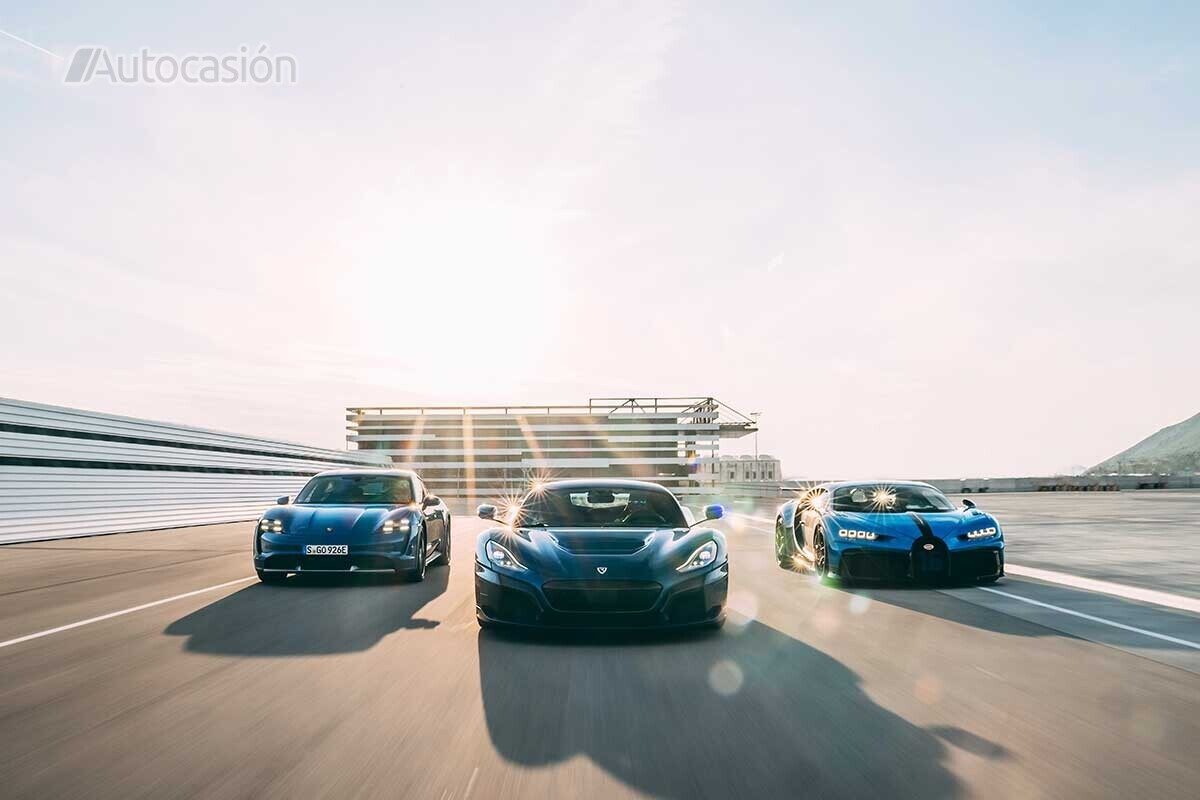 Porsche, Bugatti y Rimac crean una joint venture