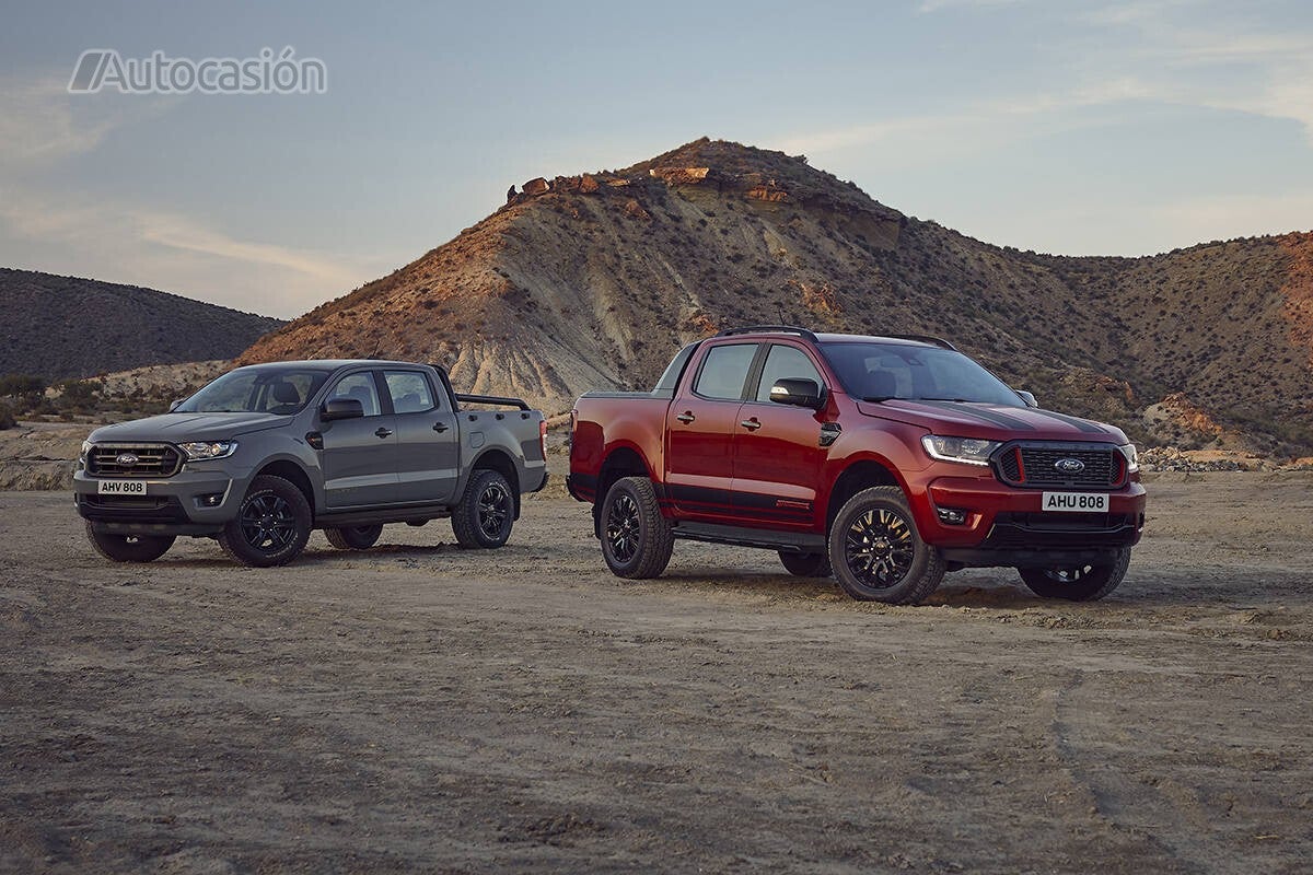 Nuevas series especiales de Ford Ranger 2021