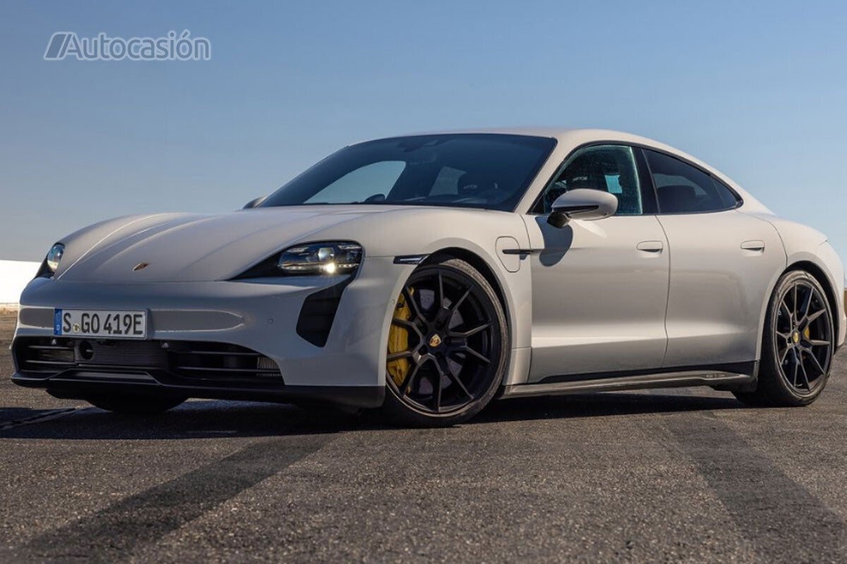 The most desired future electric cars, according to Google : Porsche Taycan