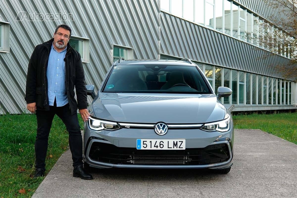 Portada Vídeo prueba VW Golf Variant TDI Ruben Fidalgo 2022
