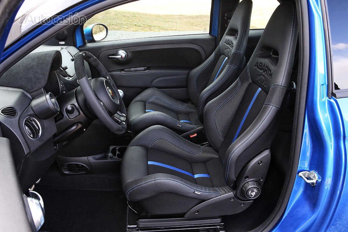 El interior está también personalizado.