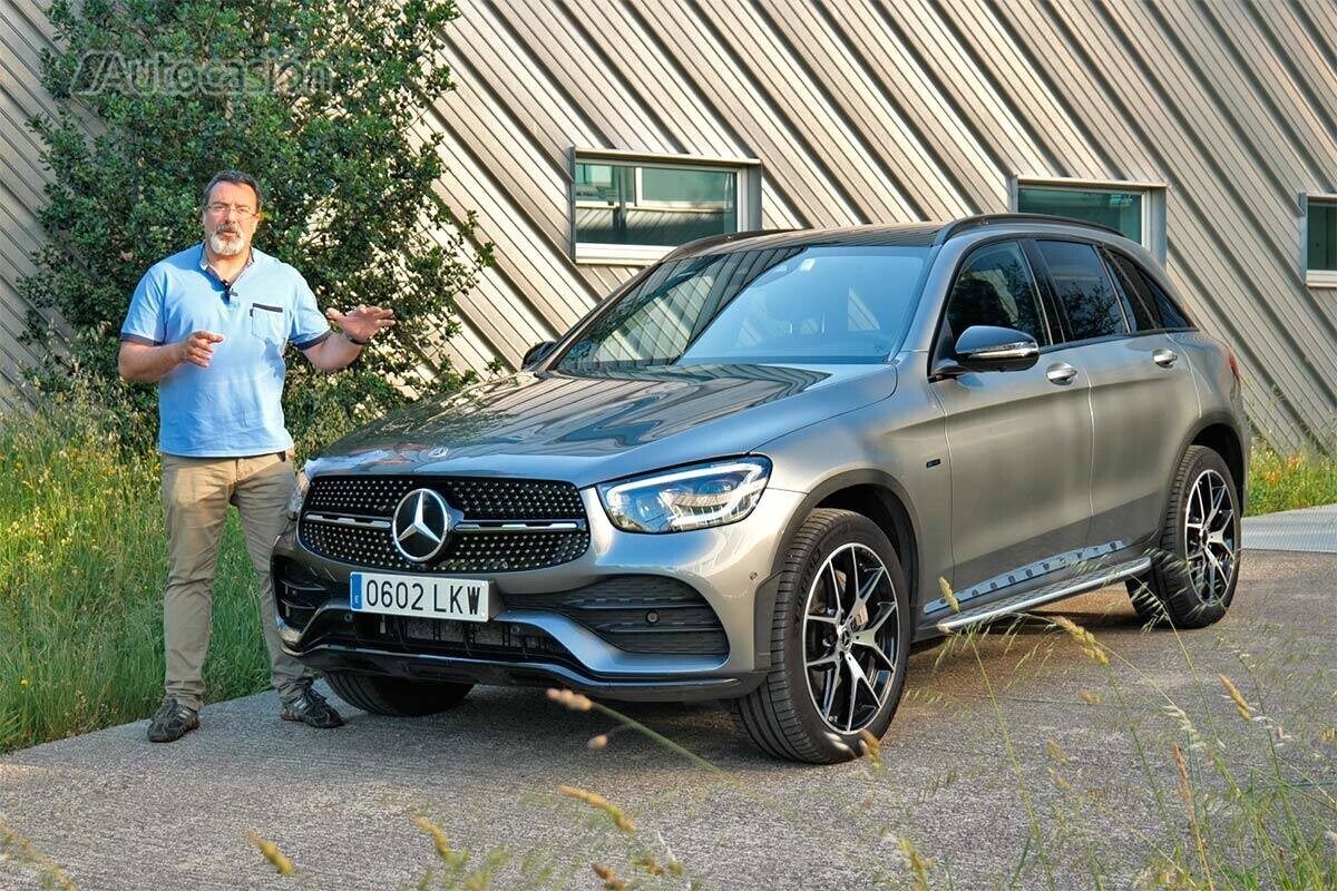 Portada video prueba Mercedes GLC 300e 2022 Ruben Fidalgo