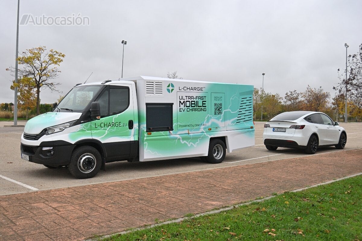 L-Charge, el servicio móvil de carga rápida que te puede salvar de un apuro