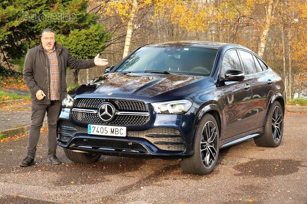 VÍDEO Prueba del Mercedes GLE Coupé 350de diésel con etiqueta Cero