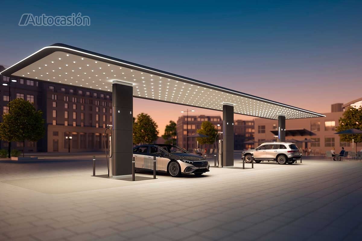 Mercedes charging network