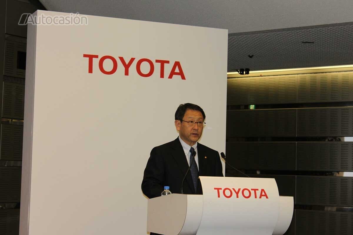 Toyota President Akio Toyoda