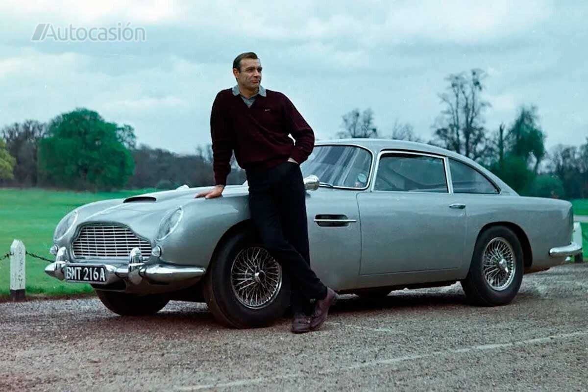 Aston Martin DB5 en “Goldfinger”