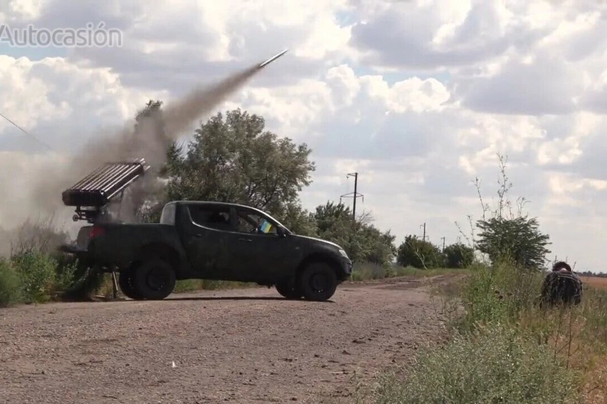 Car in the Ukrainian war