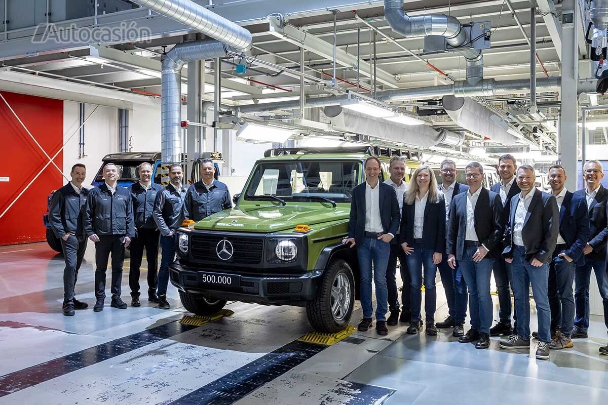 Mercedes G-Class unit half a million