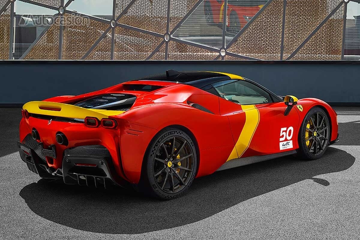 Ferrari SF90 Stradale, tribute to victory at Le Mans