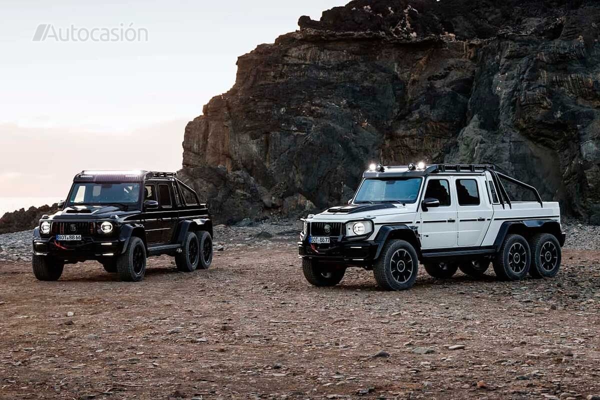 Brabus XLP 800 6x6 Adventure and XLP 900 6x6 Superblack