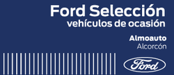 Logo FORD ALMOAUTO, concesionario oficial Ford