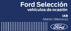 Logo FORD IAB, concesionario oficial Ford
