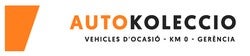 Logo AUTOKOLECCIÓ