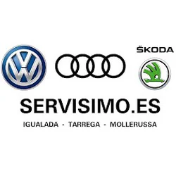 Logo SERVISIMÒ, concesionario oficial Audi,