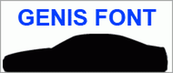 Logo GENIS FONT