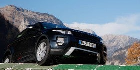 Buscando nieve con el Land Rover Evoque