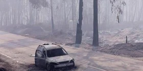 Qué hacer si tu coche se quema en un incendio forestal