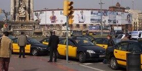 ¿Autobuses y taxis chinos en Barcelona?