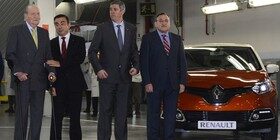 Renault Captur: el Rey inaugura su línea de producción