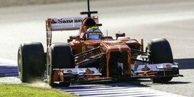 F1: Massa hace despertar el Ferrari F138 en Jerez