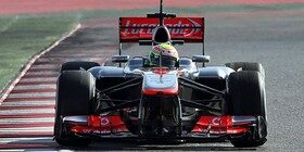 F1 Montmeló, día 2: mejor tiempo para Sergio Pérez y problemas para Alonso