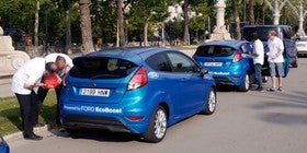 El Eco Rally Racc a bordo de un Ford Fiesta Ecoboost 125 CV
