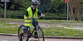 Un 78% de los niños accidentados con la bicicleta no lleva casco