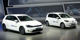 Volkswagen presenta el e-Up!, el e-Load Up! y el e-Golf en el Salón de Frankfurt