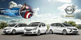 El Capitán América ficha por Opel